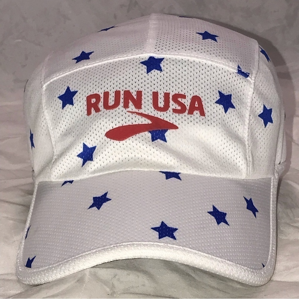 Run USA Adjustable Polyesther Runners Cap - Picture 3 of 13
